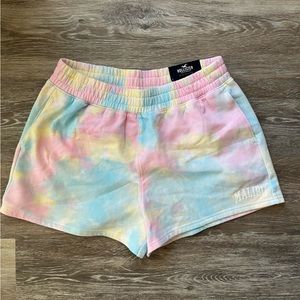 Nwt hollister tye dye shorts large Malibu
